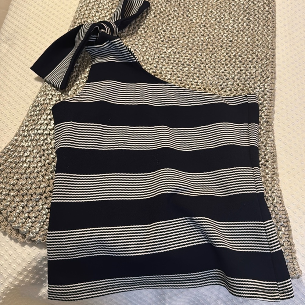 Anthropologie One Shoulder Top. Worn once.